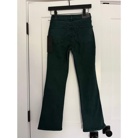 $188 New Edwin Lark Ankle Bootcut jeans - Size 25 - Dark Green - Picture 3 of 11